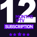 12 months IPTV subscription